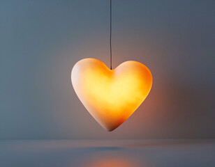 Poster - Glowing Heart Lamp