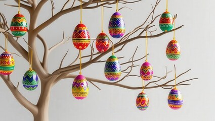 Whimsical easter egg tree decorating ideas imaginative holiday decor for easter day celebrations