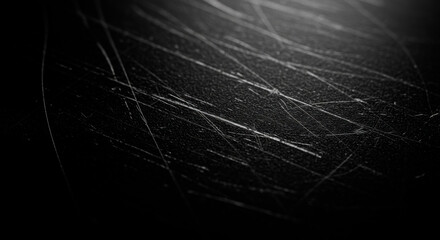 scratch lines overlay on black background