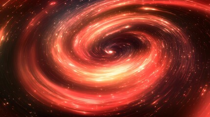 Wall Mural - cosmic swirl event outer space digital art universe abstract energy