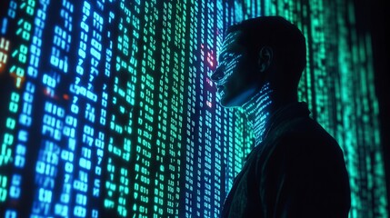 Cybersecurity and Hacker Network: Binary Codes and Data Privacy