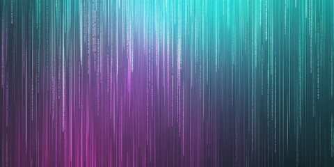 Abstract Digital Binary Code Matrix for Cybersecurity and Networking