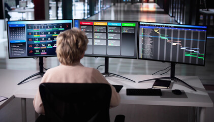 Poster - Monitor Agenda Events Using Scrum Software