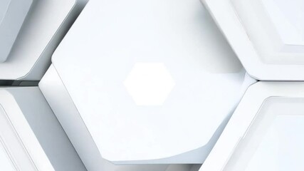 Wall Mural - render white 3d bright wallpaper abstract background xagon bright abstract background hexagon design