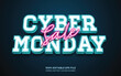 © Fauzan - Cyber Monday Sale 3D editable text style effect