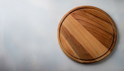 Wall Mural - wooden box on a white background