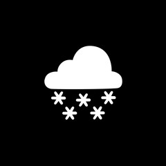 Sticker - Snow Cloud Emoji
