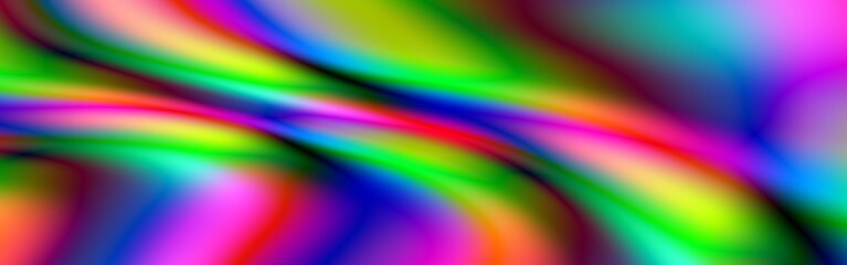 Fototapete - Experience a Vibrant Abstract Colorful Background that features Smooth Gradients and Blurred Effects, perfect for all kinds of Creative Projects that demand artistic flair and visual appeal
