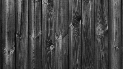 Poster - NaNatural black  and white wood texture background, old wooden vintage boards background, wood panels, brushed old wood texture