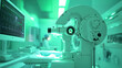 © Iurii - Laser vision correction procedure in advanced medical facility under soft green light