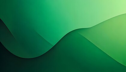 Wall Mural - Green background with gradient
