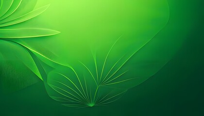 Wall Mural - Green background with gradient