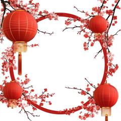 Wall Mural - chinese new year lanterns