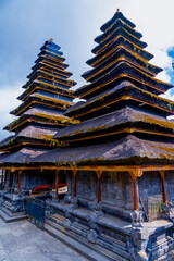 Wall Mural - Bali, Indonesia - October 22, 2024:Pura Agung Besakih temple complex, Besakih. The most important Hindu temple in Bali.