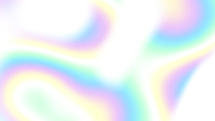 Fototapete - Colorful gradient shape blur. Blur Gradient Shape transparent PNG shape gradient Shining circle holographic blurred shape rainbow colors. Abstract design