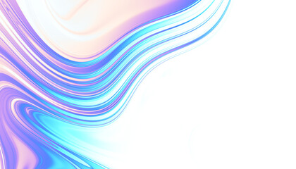 Aufkleber - This overlay artwork features an abstract fluid wave background characterized by soft blue and purple tones, transparent background