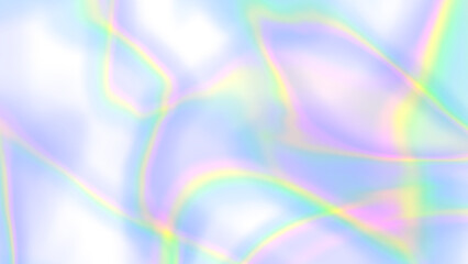 Fototapete - Colorful gradient shape blur. Blur Gradient Shape transparent PNG shape gradient Shining circle holographic blurred shape rainbow colors. Abstract design