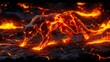 © Sendal - Fiery Lava Cougar: A Digital Masterpiece
