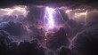 © Sendal - Majestic Lightning Storm Above the Clouds