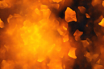 Wall Mural - yellow burnt orange red fiery golden brown black abstract background for design. color gradient, omb