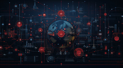 Global Network Visualization: A Technological Masterpiece