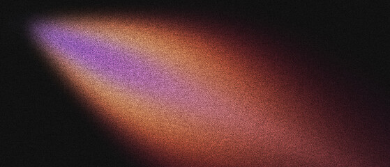 Wall Mural - vibrant gradient of noise textured light with warm and cool tones