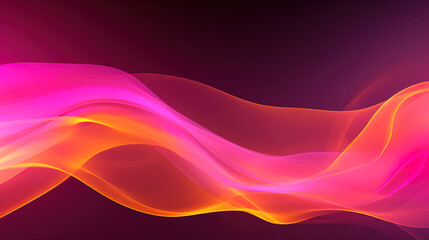 Wall Mural - Abstract Colorful Wave Design Background