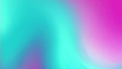 Wall Mural - minimalistic gradient abstract background with soft teal and pink hues