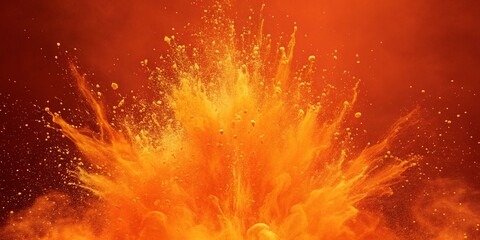 orange explosion 