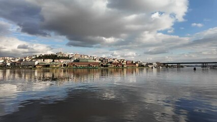 Sticker - A view of the Golden Horn in Istanbul, Turkey