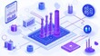 © Maxim Borbut - A digitalized stock production using AI-driven machines, precise robotics, and seamless automation in a bright, high-tech industrial setting