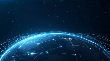 Internet technology concept illustration