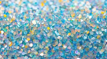 Sticker - Abstract iridescent glitter texture background.