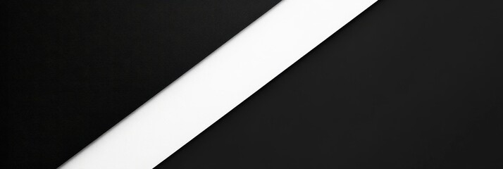 Leinwandbilder - Abstract black and white diagonal line background.