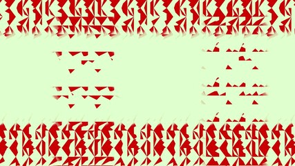 Abstract animation for design. 4k wallpaper. seamless looped video. 3d render.