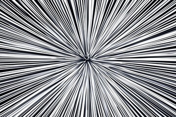 Wall Mural - abstract black and white texture blue lines of zoom / plastic lines rays blue abstract texture for o