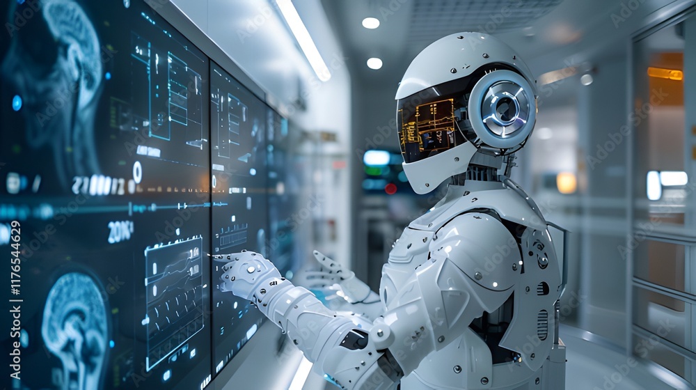 Background of a robot.