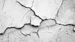 © Cucoo - A close-up of cracked, peeling white wall texture.