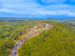 Our Lady of Mang Den is a relic of the Statue of Our Lady of Fatima in Mang Den, a Catholic pilgrimage site of the Diocese of Kon Tum, located in Mang Den town