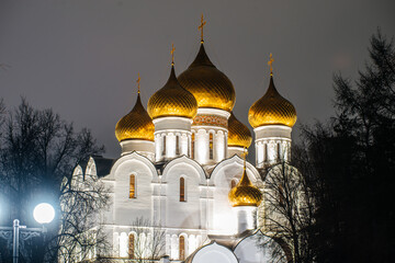 Wall Mural - Cathedral of the Assumption of the Blessed Virgin Mary in Yaroslavl