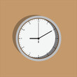 © Sk - simpil wall clock vector illustration