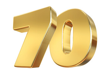 Gold Number 70