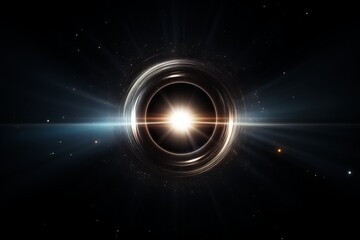 Wall Mural - starlit vortex reveals cosmic wonders in deep space exploration. generative ai