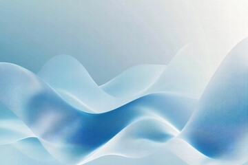 Aufkleber - Abstract patterns of ocean waves creating a serene and calming atmosphere in blue tones. Generative AI