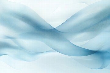 Leinwandbilder - Abstract patterns resembling ocean waves create a serene atmosphere with soft blue hues on a light background. Generative AI