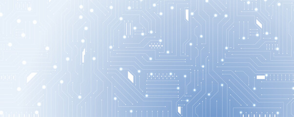 Wall Mural - abstract technology background. vector art.