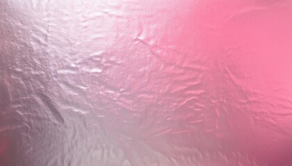 Wall Mural - abstract pink and silver foil texture background