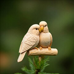 Wall Mural - couple of bird