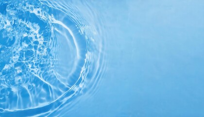 Poster - Crystal clear rippling water with sunlight reflections creating soothing aquatic patterns ideal for spa wellness themes or refreshing visuals

