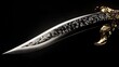 © Shahida - Sword on a black background